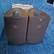 KEF iQ1 Q Series Bookshelf Speakers Pair 100W Uni-Q Driver - Walnut