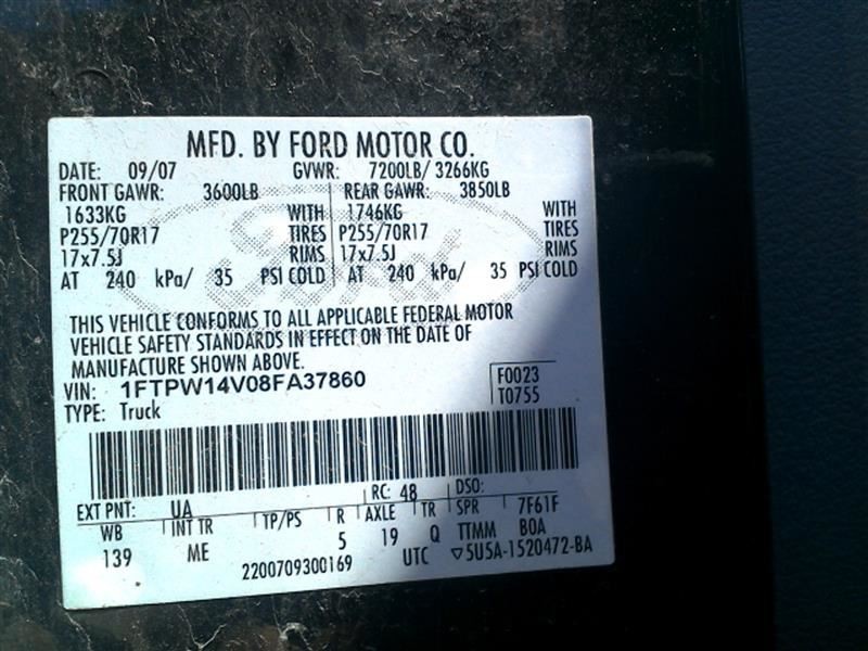 Cylinder Block 5.4L 8-330 Fits 02-16 FORD E350 VAN 161859 thumbnail 2