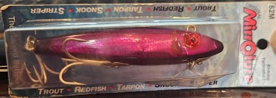 L&S MirrOlure Sinking Twitchbait 52M-PD Color Purple Demon | eBay