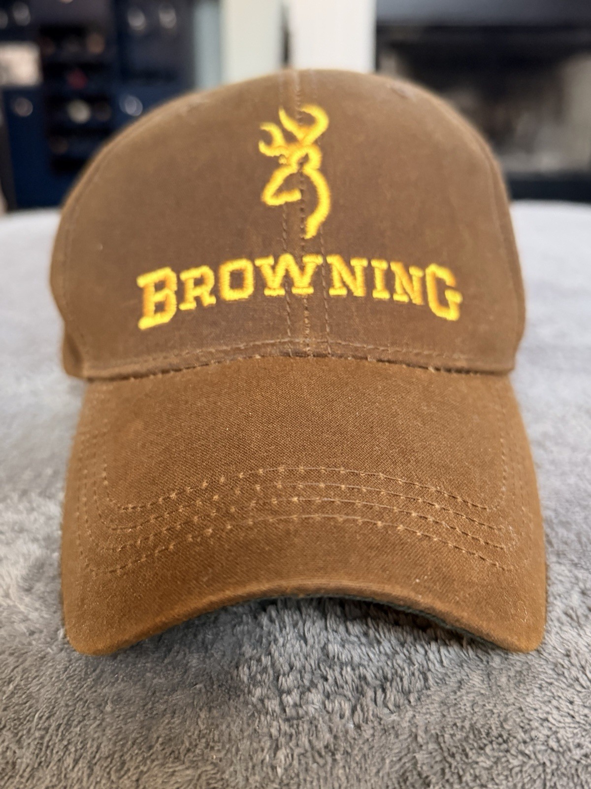 ✅Browning Buckmark Brown Adjustable Strapback Hat… - image 4