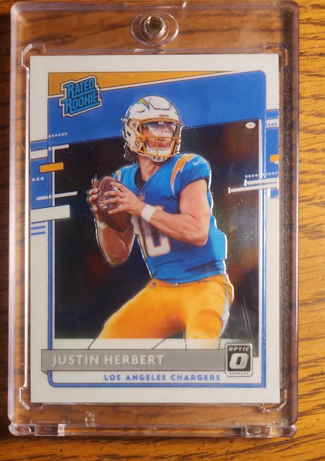 2020 Panini Donruss Optic - Rated Rookies Justin Herbert #153 (RC)