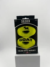 Soldier Sports Elite Air Mouth Guard/Lip Protector THE GOAT Neon Yellow New