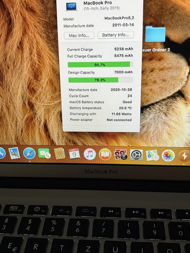 Apple MacBook Pro Retina Zu Verkaufen - Bild 2 von 4