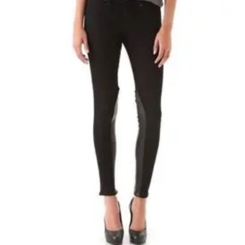 Rag & Bone Midnight Lammfelleinsatz Jodhpur Skinny Jeans 25 - Bild 2 von 11