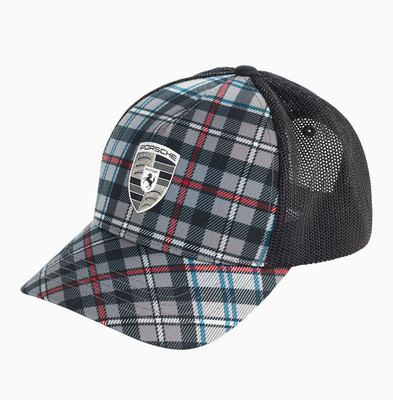 Exclusive PORSCHE 911 Turbo 50Y Collection Turbonite Tartan Baseball Cap / HAT
