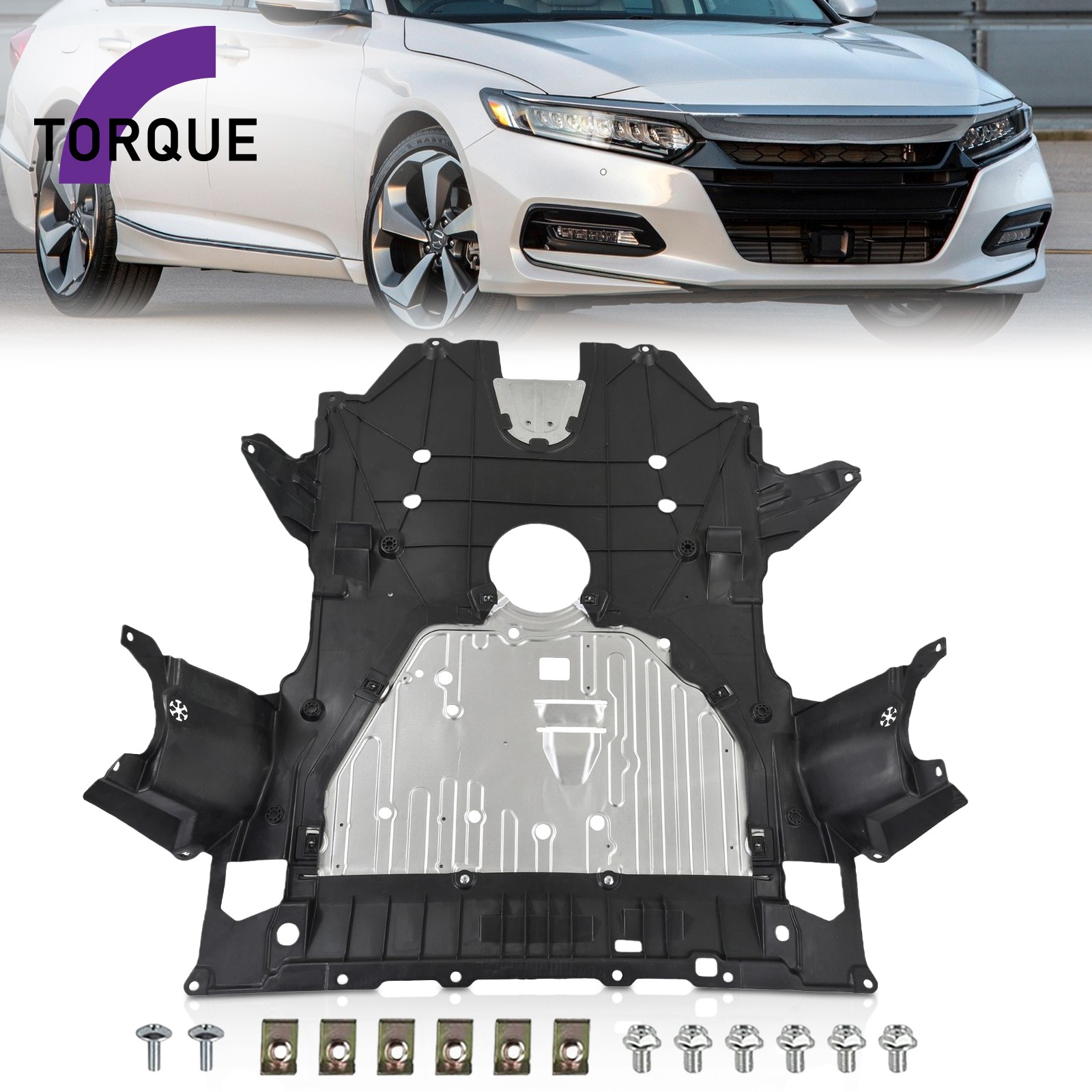 Under Engine Splash Guard Shield Cover For 2023-2025 Honda Accord 74110-30A-A00