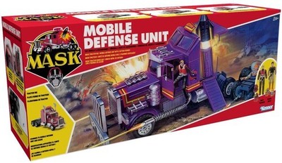 M.A.S.K. - Mobile Defense Unit (MDU) Vehicle with Figure Set [New Toy] Action