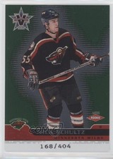 2001-02 Pacific Vanguard Rookie 168/404 Nick Schultz #117 no9