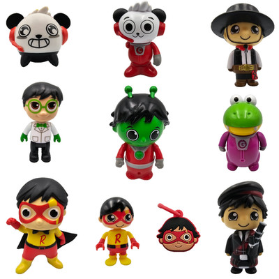 Lot of 9 Ryan s World Figures Just Play Combo Panda Gus Red Titan + More
