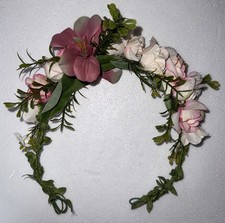 Headband Halo Floral Crown Garland