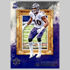 Malik Harrison Rookie #GK 18 2020 Panini Chronicles Baltimore Ravens Football