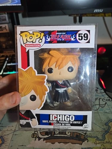 Bleach - Ichigo Kurosaki - Funko Pop #59 *Damage* + Protector 