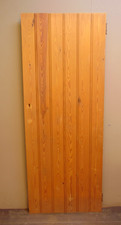 Door Plank Ledge & Brace Reclaimed Pine 30 " x 76 1/4" 739D(FREE UK POSTAGE)