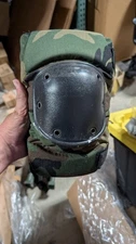 US Military Camo Tactical Knee Pad Protective Gear Adjustable Straps Large