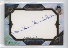 2021 Topps Diamond Icons Cut Signatures 1/4 Duke Snider #CS-DS Auto HOF 6fs