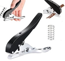 Single Hole Punch 1/4 inch-6mm Round Heavy Duty Hole Puncher Badge Hole Punch