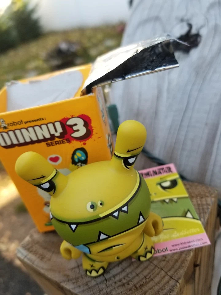 KIDROBOT Dunny JOE LEDBETTER Kaiju Exterminator LA Series Urban Vinyl Design EE. UU. Foto 4 de 4