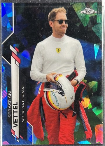 2020 Topps Chrome Sapphire F1 GOLD Sebastian Vettel /50 Formula 1