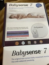 BabySense 7 Movement Baby Monitor - White BSN-BS7 
