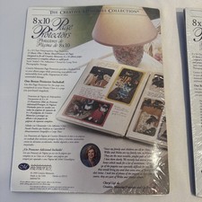 Creative Memories 8x10 Page Protectors 16 New Sealed, 1999 Lot of 2 Read