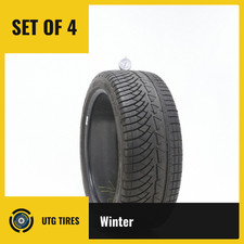 Set Of 4 Used 22540r18 Michelin Pilot Alpin Pa4 92v - 7.5-832