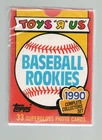 1990 TOPPS TOYS'R'US BASEBALL ROOKIES 33 CARD BOXES SET KEN GRIFFEY JR, not seal