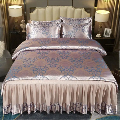 Bettbezug Doppel Set Wende Luxus King Size Bettbezug Set Bettwäsche Set
