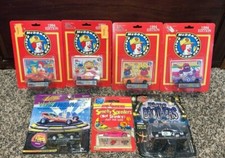  Lot of 7 Die-Cast Cars McDonald's Blue Brothers Smelly Speeders Wacky Winners
