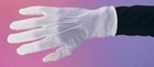 Santa Claus White Stretch Gloves Magician Costume Nylon Christmas Accessory