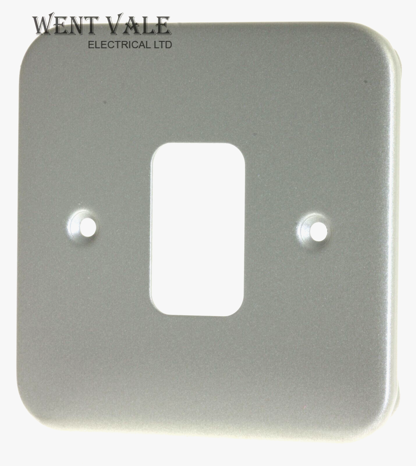 Deta Metalclad/Grid  - G3321 - Metalclad One Module Grid Switch Front Plate