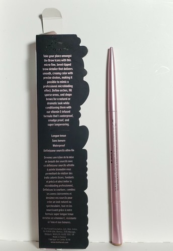 Too Faced Super Fine Brow Detailer Pencil Taupe New In Box Free Shipping - Picture 2 of 12
