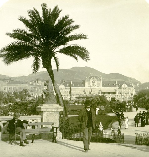 Switzerland Bern Käfigturm old Stereoview Photo NPG 1900