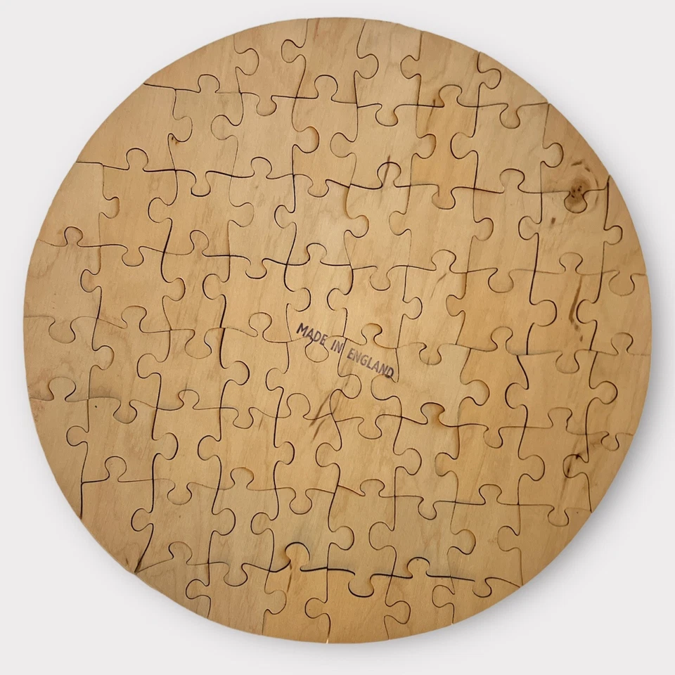 Rompecabezas de madera Springbok 1966 de colección edición de estante completo 60 piezas RARO Foto 3 de 4