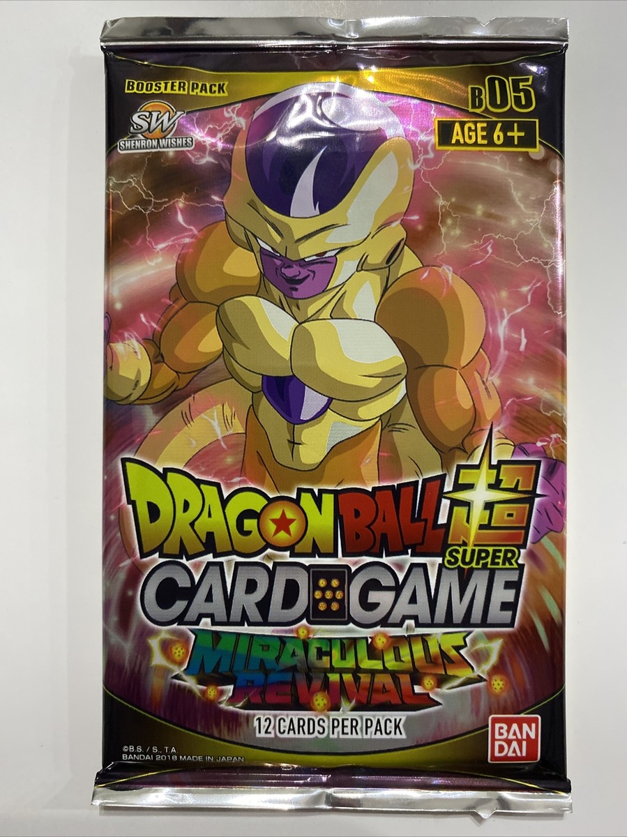 Dragon Ball Super Collectible Card Game Miraculous Revival V4 Booster Pack New! Dragon Ball Super Collectible Card Game Miraculous Revival V4 Booster Pack New!