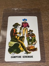 Vintage 1960 Cowboys  Indians Card Game Playing Card   Educards RARE CONDITION