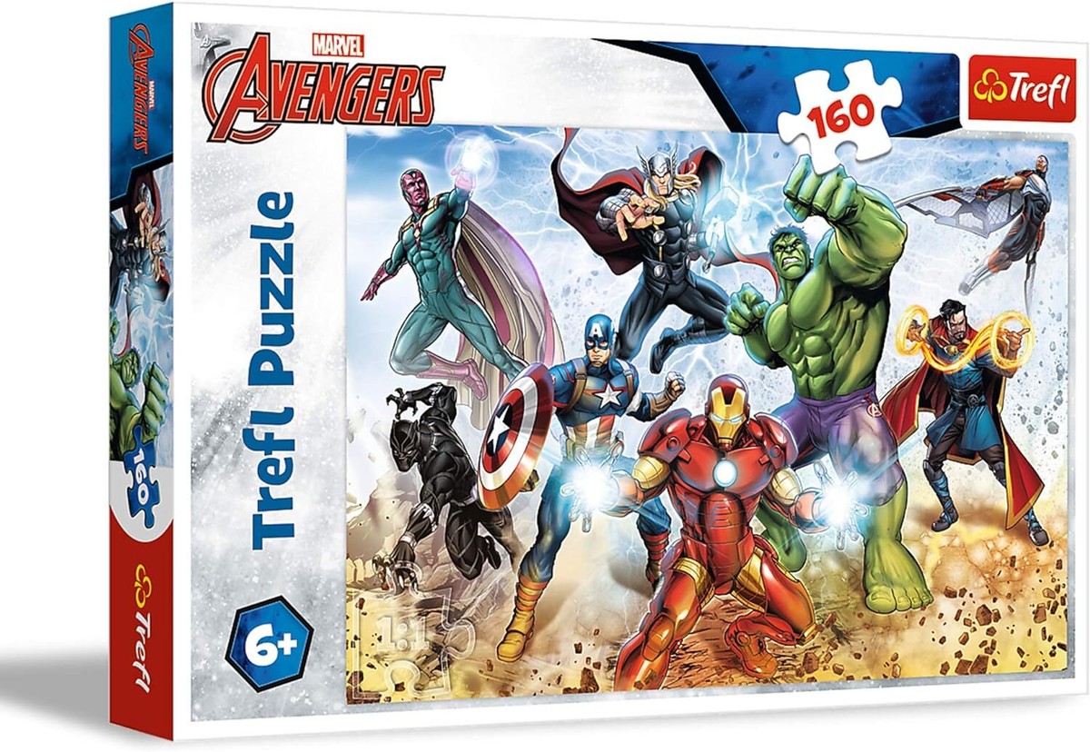 Trefl 916 15368 Bereit, die Welt zu retten, Marvel Avengers EA 160