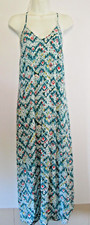 💖  Old Navy Womens Sz S Spaghetti Adj Strap Sundress Maxi Criss Cross