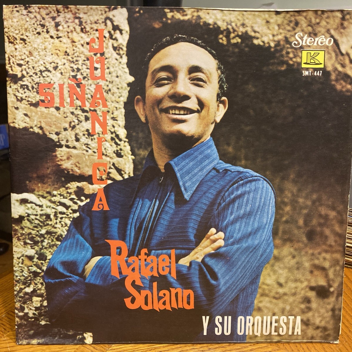 RAFAEL SOLANO Y SU ORQUESTA Siña Juanica SMT-447 Vinyl Record Album Lp VG