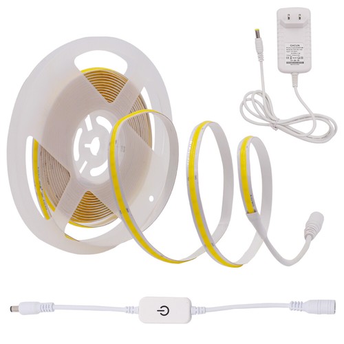 12V COB LED Streifen 320LEDs/m Dimmbar Flexibel Lichtband Küche