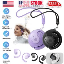 Bluetooth 5.4 Ear Hook Headset Wireless Headphones Stereo TWS Earphones Earbuds