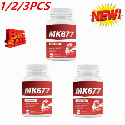 1/2/3pcs M K677 Male Enhancement, Energy,Stamina Men's Health~60Capsules~2026