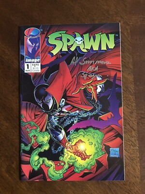 Spawn #1 Signed By Al Simmons Image Comics, May 1992 NM | eBay