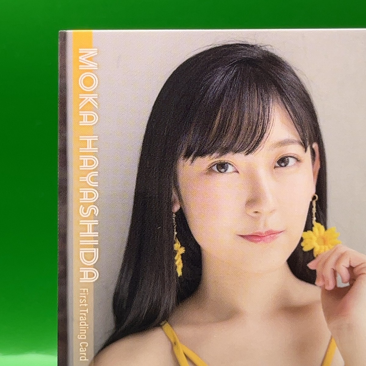 ❁Ma❁ページ Moka Hayashida 25 First Trading Official Photo Cute Card