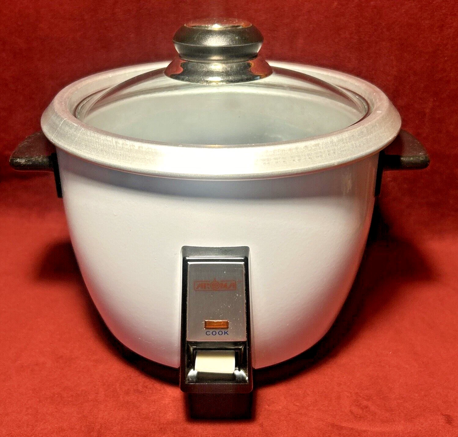 AROMA 3 Cup Rice Cooker with Lid And Chord Vintage Tested