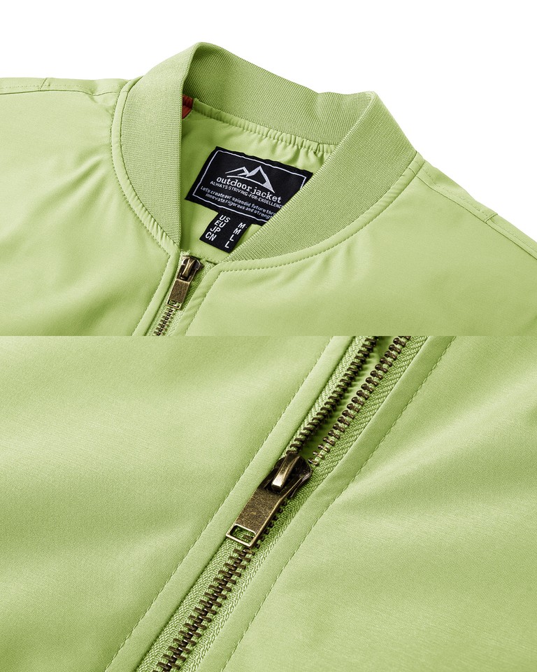 Men's Premium Multi Pocket Water Resistant Padded Zip Up Flight Bomber Jacket Beige M Men's Premium Multi Pocket Water Resistant Padded Zip Up Flight Bomber Jacket Beige M