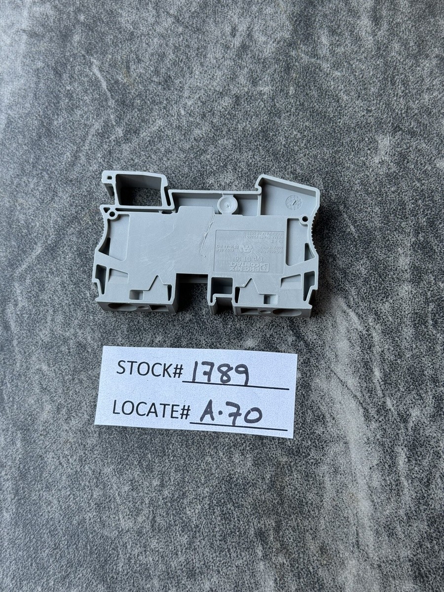 PHOENIX CONTACT IEC 60947-7-1 TYPE ST 16 -TERMINAL BLOCKS, (LOT OF