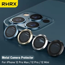 For Apple iPhone 16 15 14 13 12 Pro Max Camera Lens Protector Tempered Glass