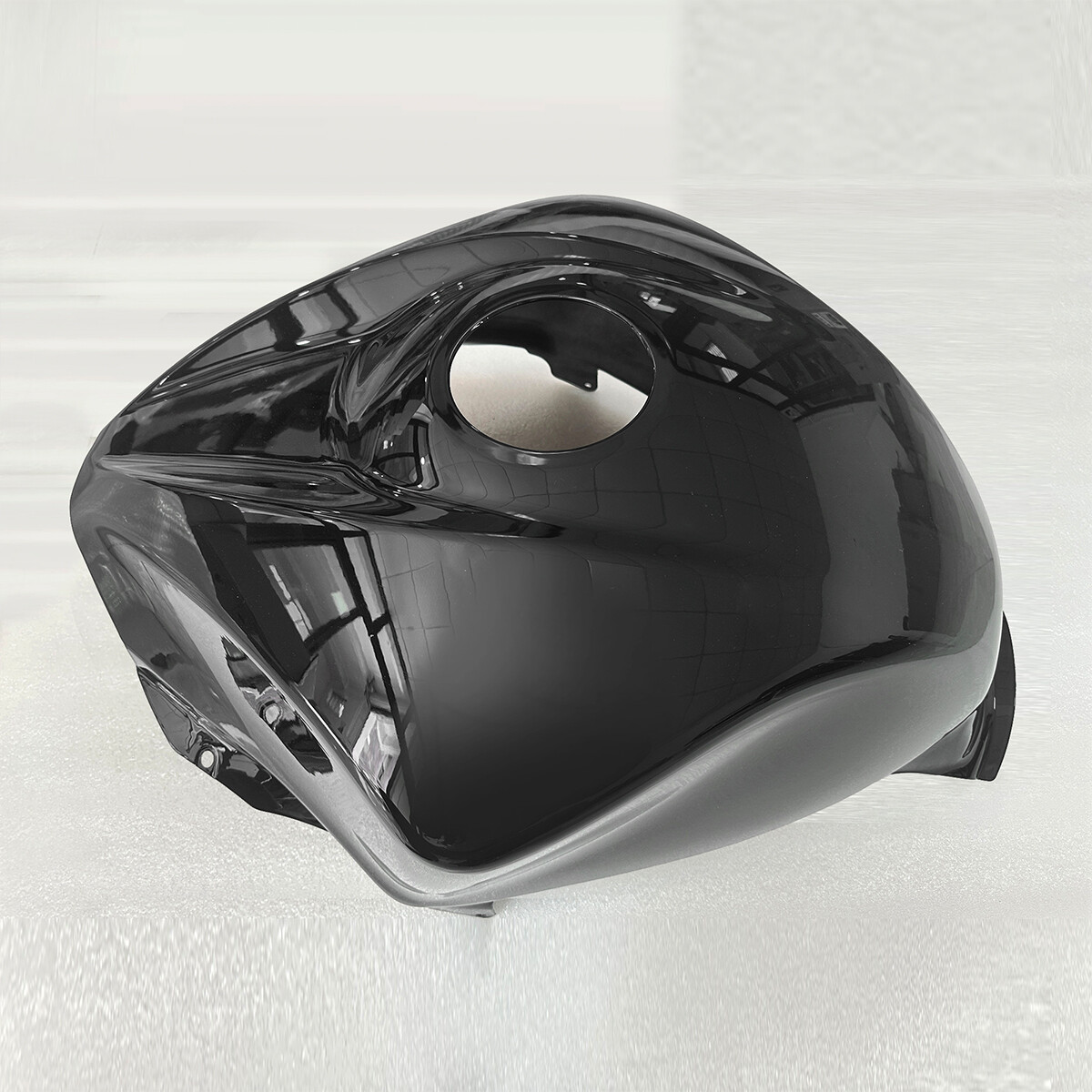 Glossy Black Fuel Gas Tank Cover Fairing For 2021-2023