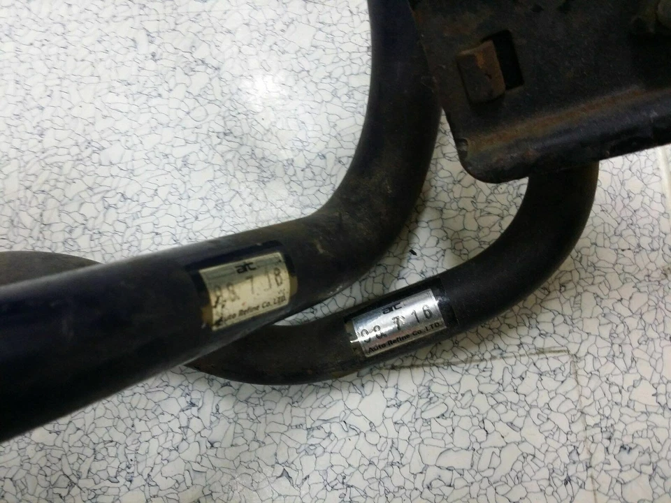 Barra oscilante ARC dianteira + traseira antiroll muito rara JDM Honda Civic EF8 EF9 - Imagem 2 de 4