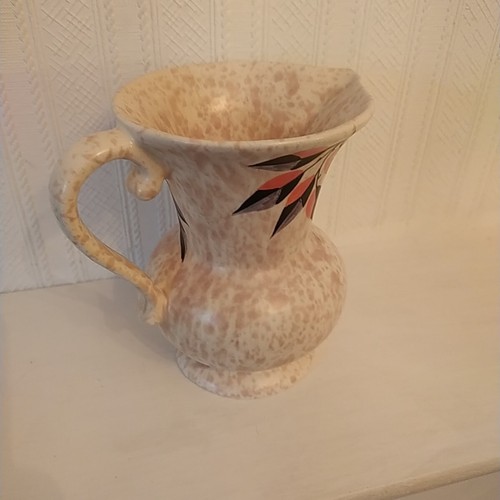 BEWLEY POTTERY LEAF JUG, FREE POST UK MAINLAND ONLY, PLEASE SEE OUR PHOTOS - Picture 3 of 9
